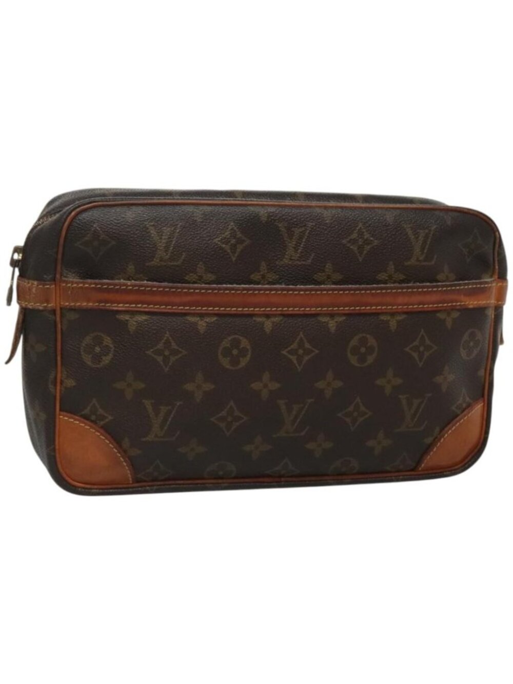 LOUIS VUITTON Monogram Compiegne 28 Clutch Bag M51845